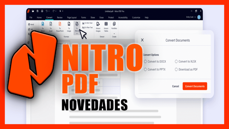 Nitro PDF Pro 2025 | Guia, Tips y Firma Electrónica